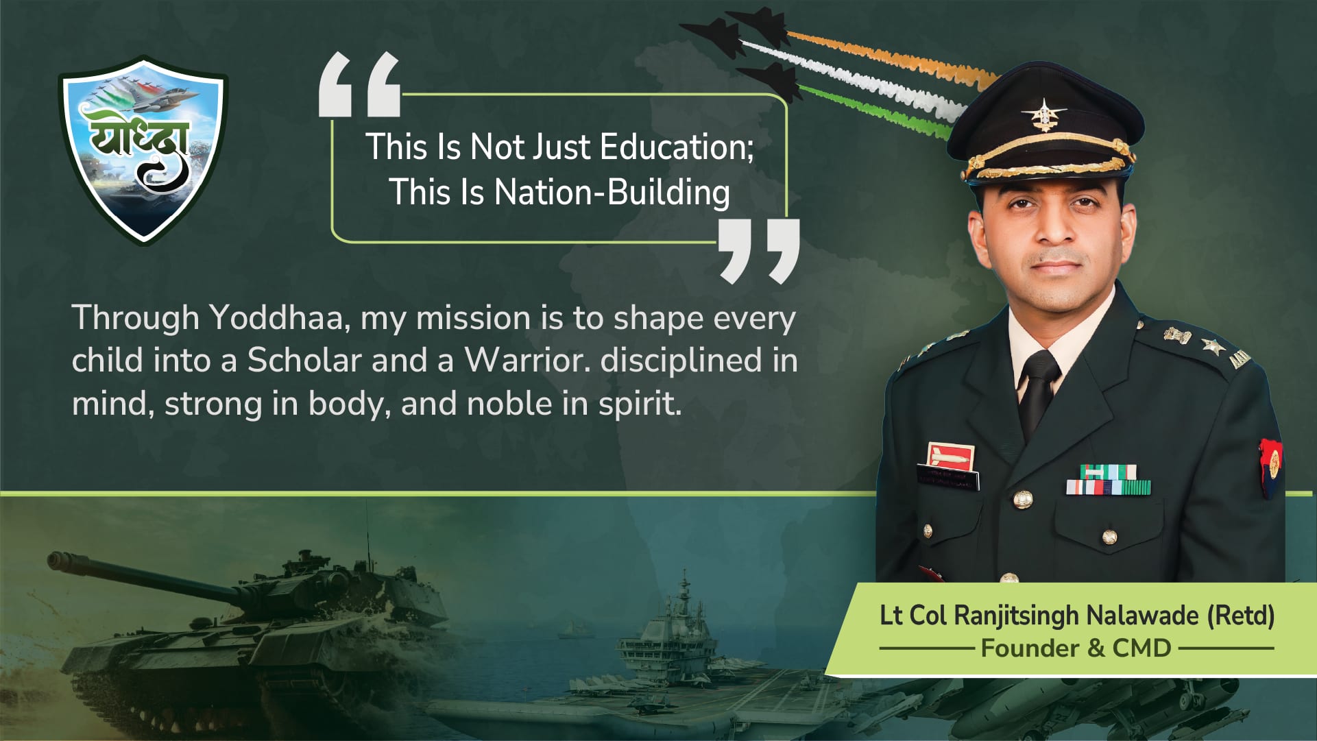 LT colonel , why yoddhaa , what is yoddhaa