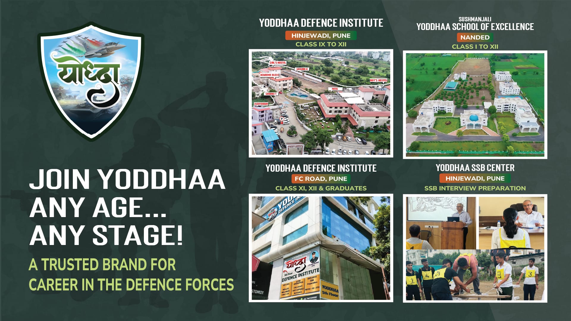 Yoddhaa campuses