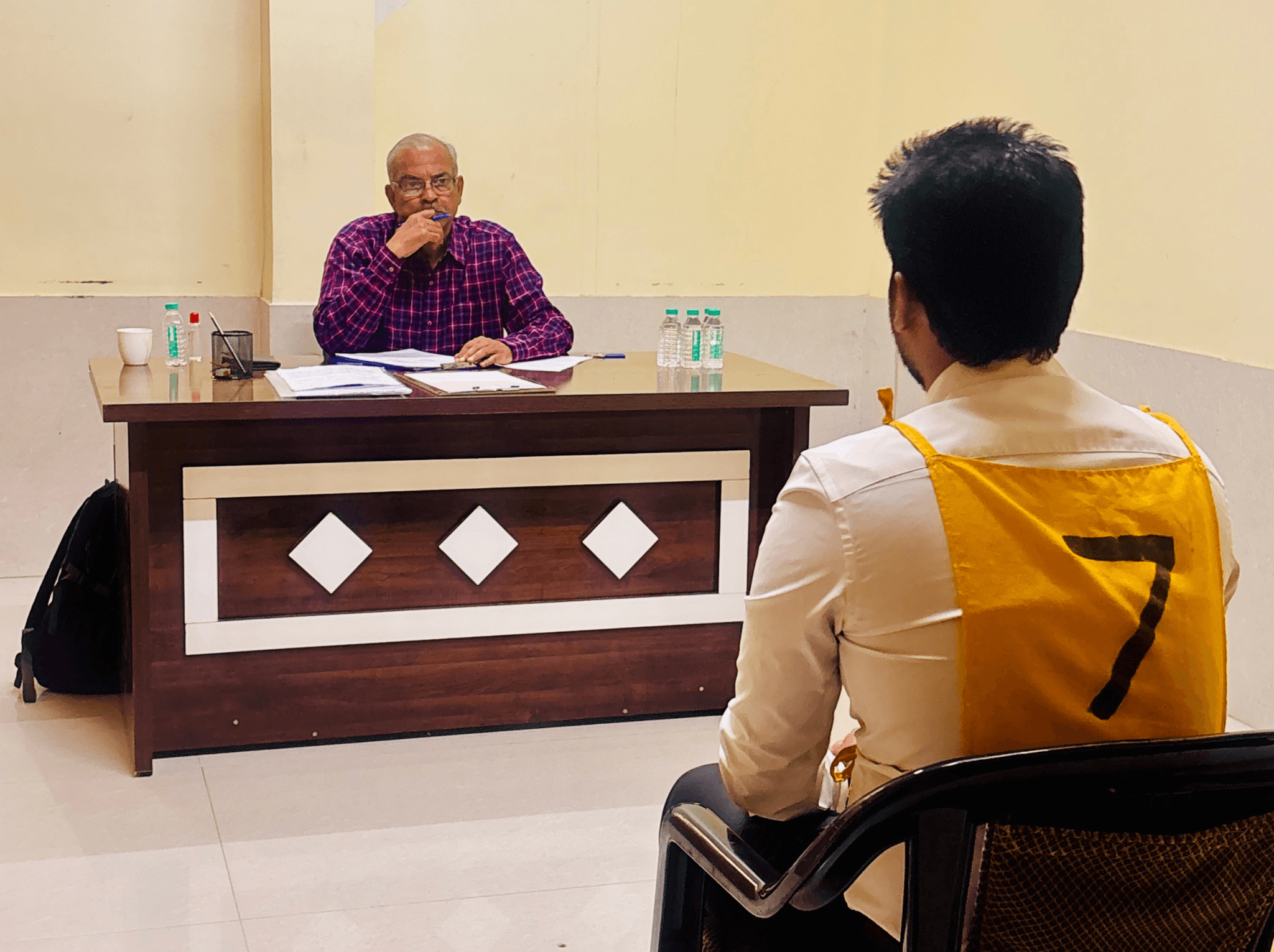 Dedicated mock interview classrooms