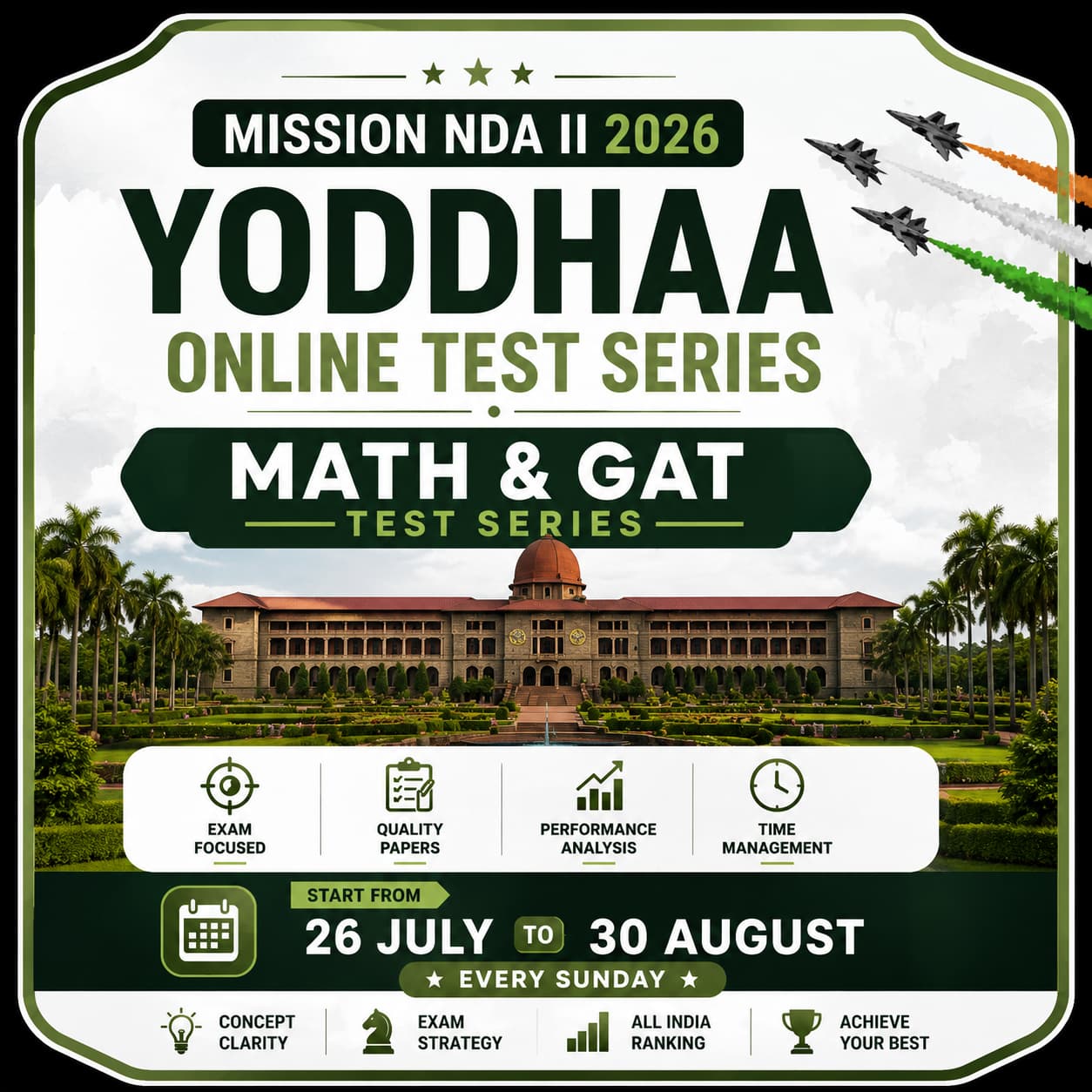 NDA Test series