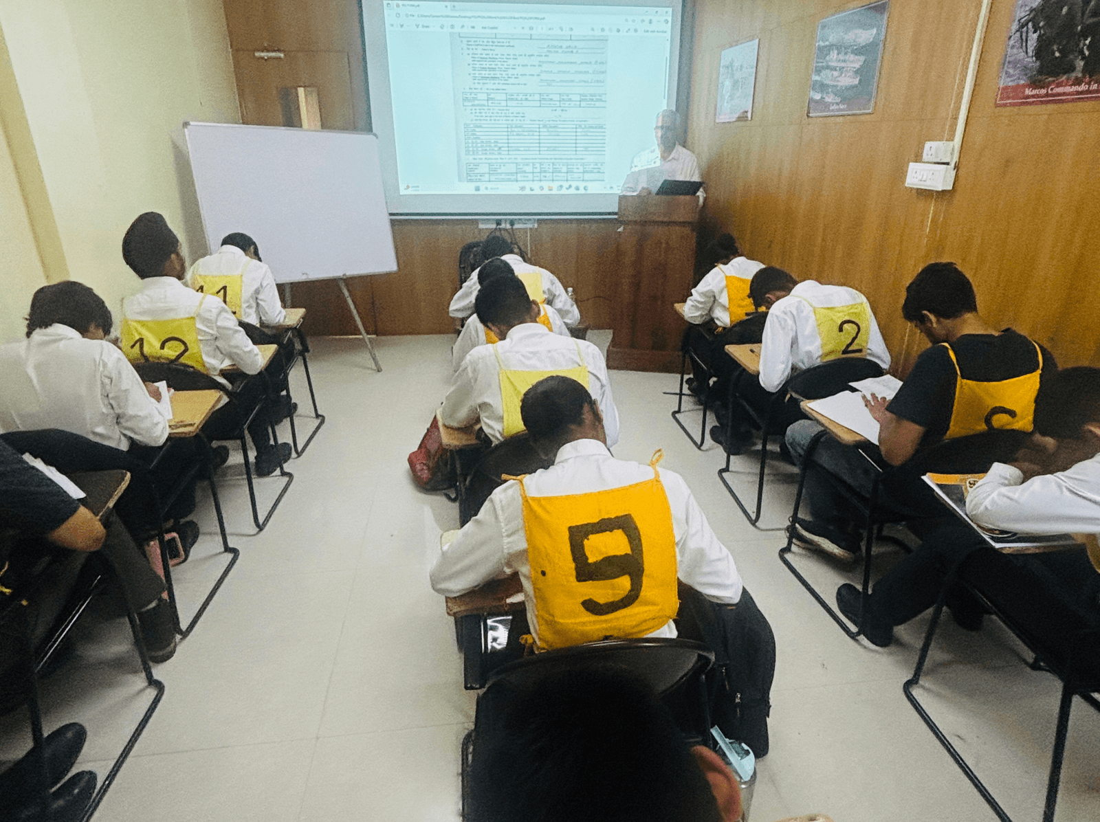Digitized classrooms for psychological tests